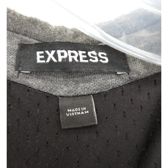 Express Sport Coat Small Blazer Traveler Stretch Slim Fit Heathered * - Picture 11 of 15